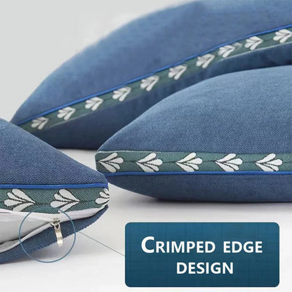 Buckwheat Hull Pillow Grain Pillow To Help Sleep Protect The Neck Pillow Side Back Stomach Sleeper Remedial Pillows Bedding 이불이불