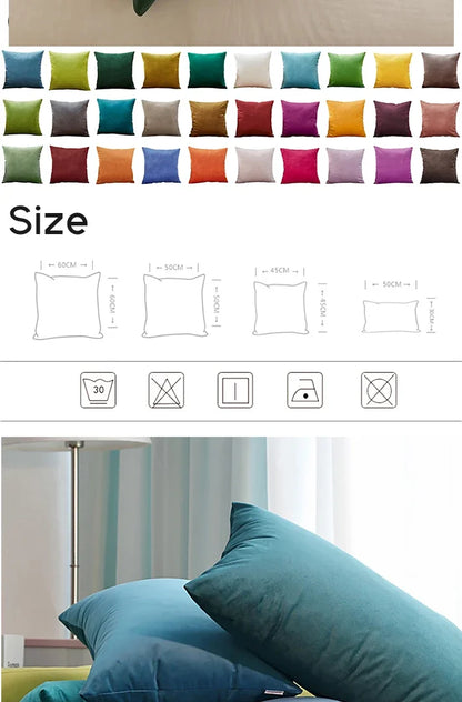 Pillowcase Decor Home Plaid Throw Pillow Cover for Living Room Sofa 30x50 Nordic Home Decoration Soft Velvet Cushion Covers