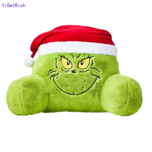 Christmas Plush Green Pillow Pillow Creative Gift Home Holiday Atmosphere Pillow Decoration New Festival Gifts Ornaments ﻿