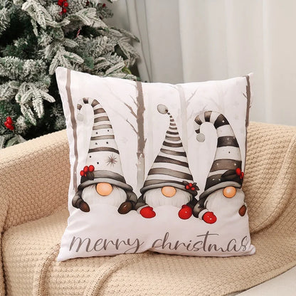 Christmas Faceless Doll Pillow Covers Christmas Decoration for Home 2025 Xmas Pillow Covers Navidad Natal New Year Gift 2026