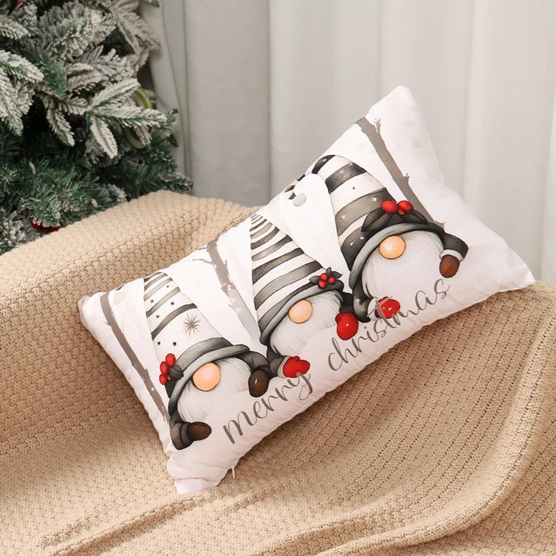 Christmas Faceless Doll Pillow Covers Christmas Decoration for Home 2025 Xmas Pillow Covers Navidad Natal New Year Gift 2026