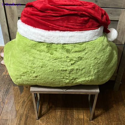 Christmas Plush Green Pillow Pillow Creative Gift Home Holiday Atmosphere Pillow Decoration New Festival Gifts Ornaments ﻿