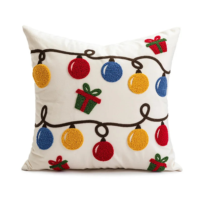 New Year, Christmas, Pillow, Plush, Autumn And Winter, Living Room, Sofa, Pillow, Model Room, Homestay, Cushion, Pillowcase