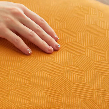 Round Bed Pillows Roll Cover Head Leg Back Lumber Support Light Travel Column Bolster Pillowcase Cylindrical Cushion Covers